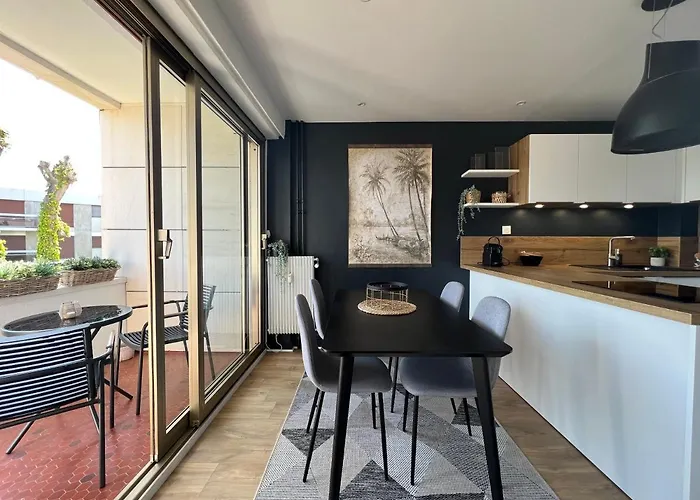 De L'hermitage, T2 Avec Parking Lägenhet *